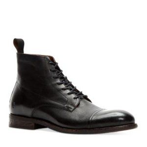 Frye Men's Grant Lace Up Boots, Black, Size 9